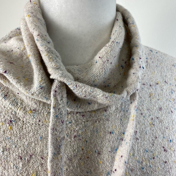 Ruby Moon Textured Speckled Soft Stretchy Cowlneck Knit LongSleeve Sweater Small - Picture 8 of 11